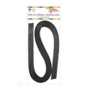 Paski do Quillingu dpCraft 3mm/53cm 100szt, Czarne